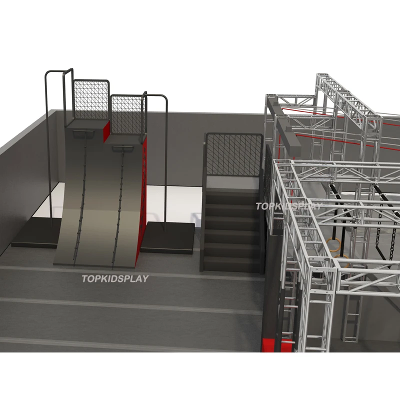 Customized TUV ASTM certified Ninja Warrior Course for Adults