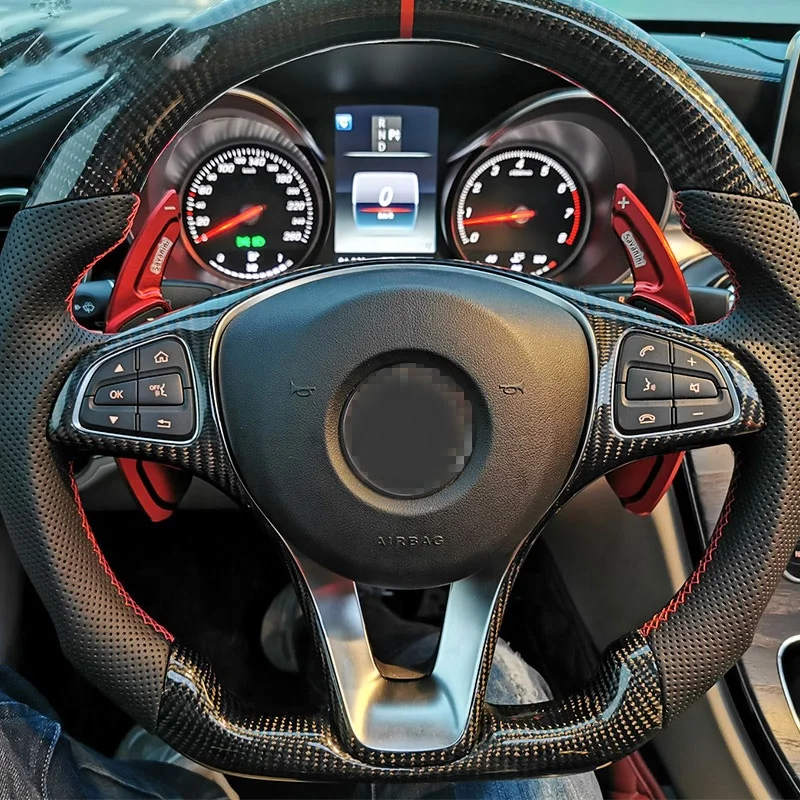 Savanini удлинитель рулевого колеса из алюминиевого сплава для Mercedes Benz A B C E CLA GLA аксессуары интерьера