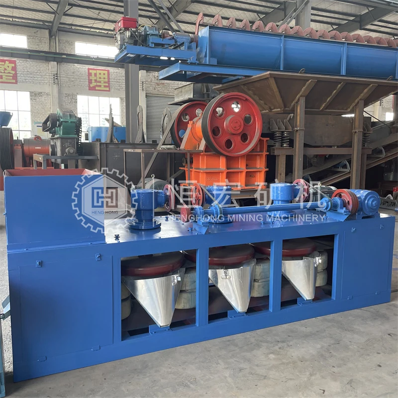 Three Disc Magnetic Separator Selection Configuration of Titanium Equipment Vanadium Titanium Ore Beneficiation Equipment