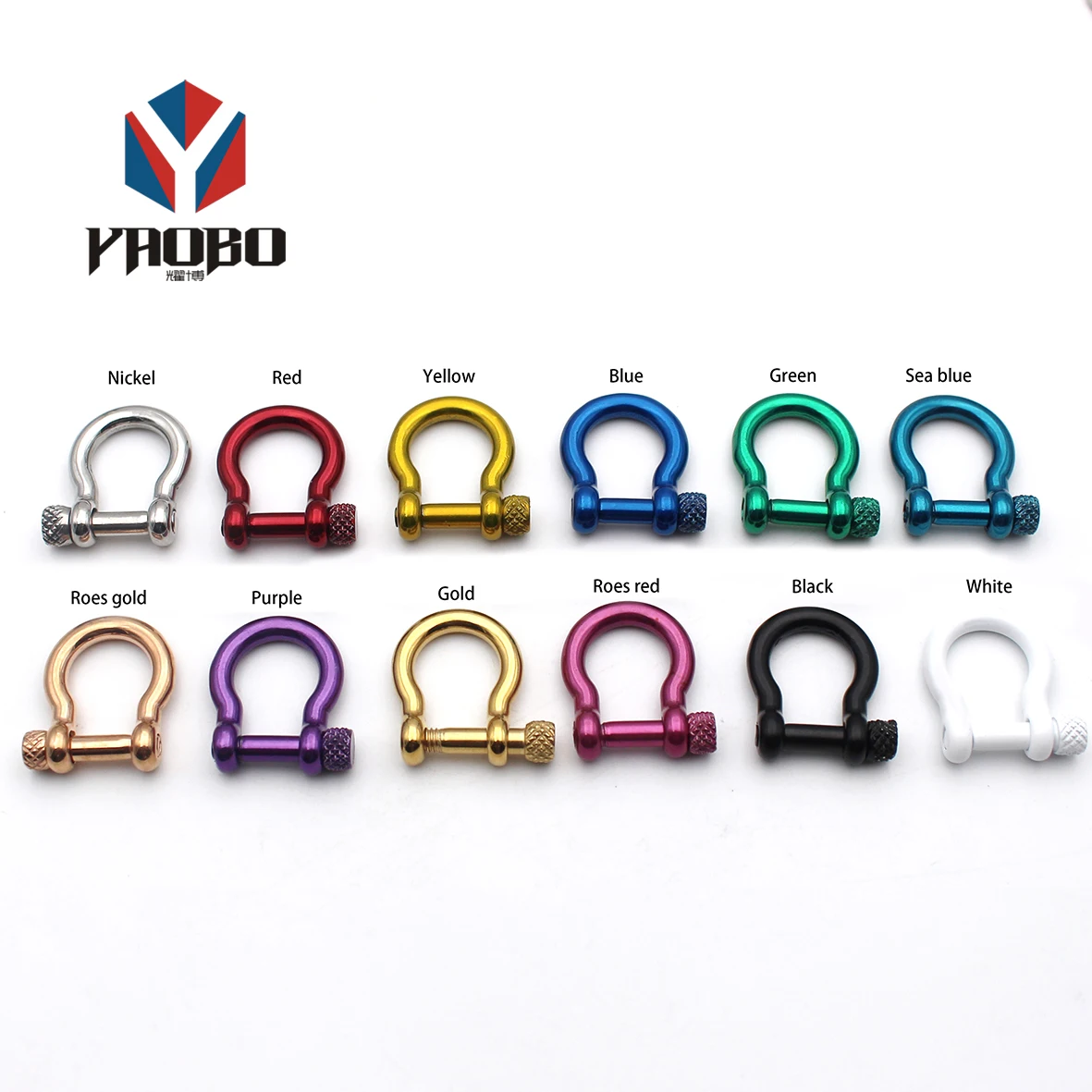 Fashion High Quality Metal Stainless Steel Shackle Buckle