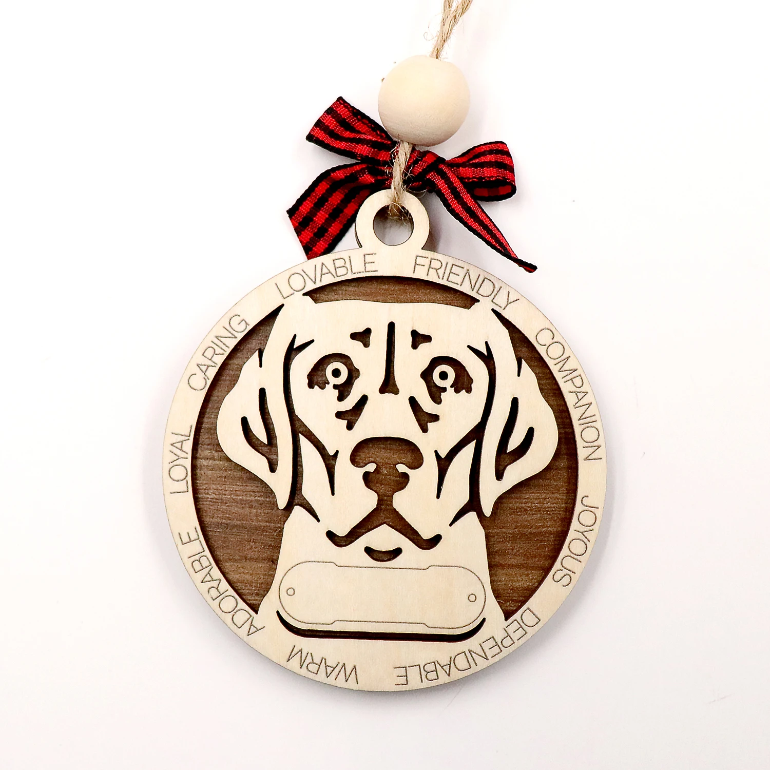 XCXCH1639-Labrador Retriever WOOD UV Printed Graphic Design Durable and Stylish Product