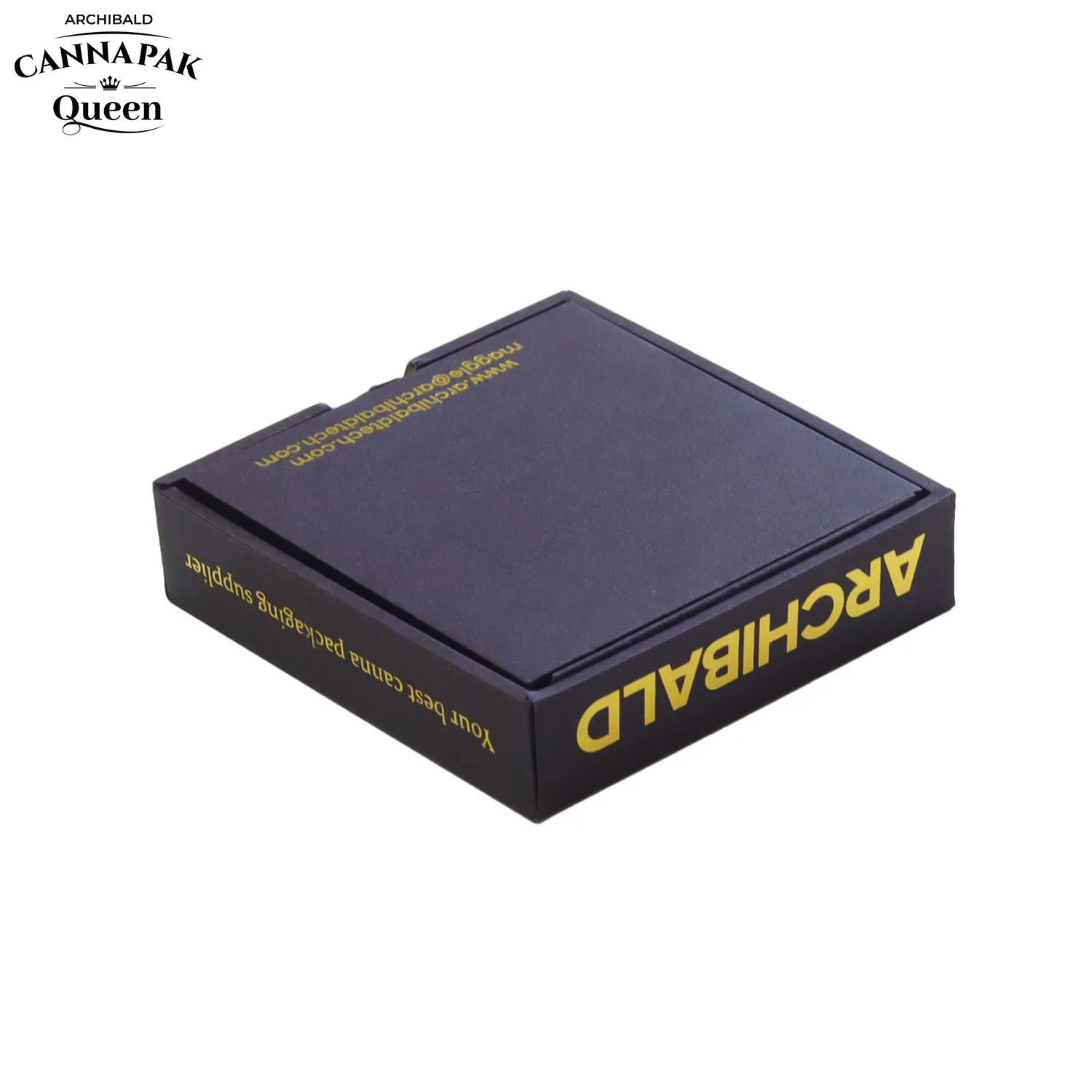 Latest Design Tear-Resistant Black Rectangular Box Packaging 5 Pack Pre Roll Box Child Resistant Cardboard Boxes for Cigarettes