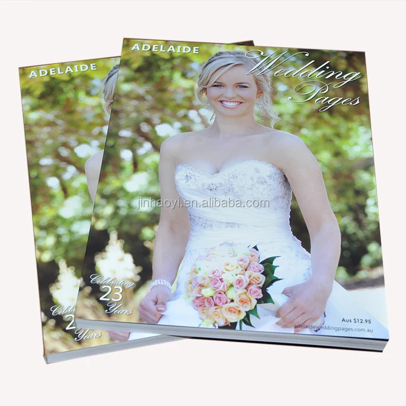 Custom Exquisite Bridal Wedding Dress Sample Book Printing Service