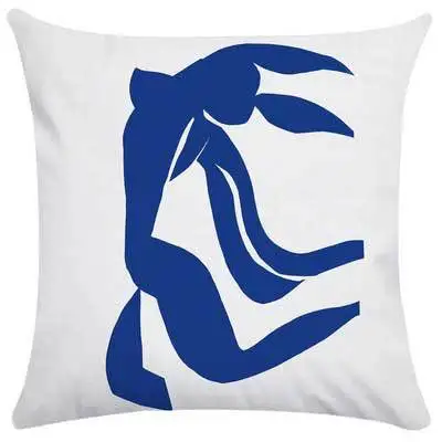 cushion covers for sofa square pillow cover retro art abstract washable stain-resistant floral wholesale cushion covers