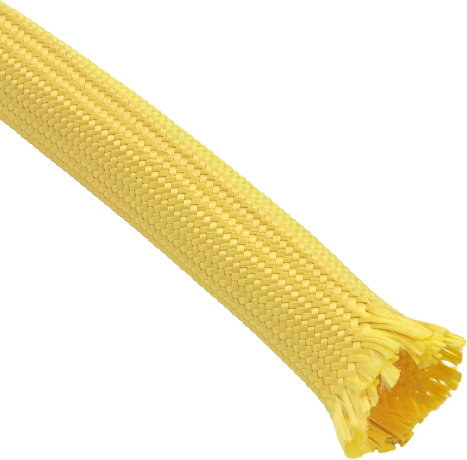 T&F Electriduct Aramid Fiber Braided Sleeving High Flame-Retardant Expandable Braided Sleeving Cable Sleeve Hose Protector