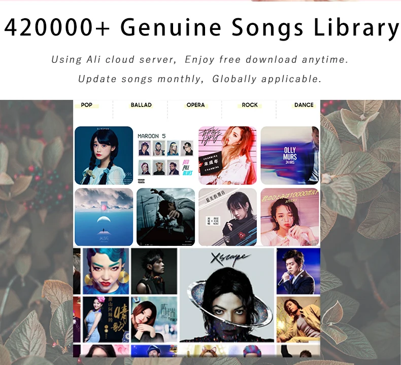 InAndOn 2022 18.5 5in1 1T Karaoke Player Home Party New Design 4k Output Karaoke Machine Portable Karaoke System