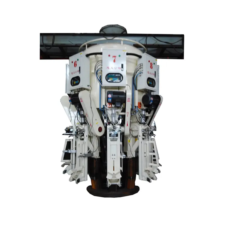 Valve Mouth Rotary Cement Filler Sand Packing Machine Powder Filling Bagging Equipment Cement Packaging Machine