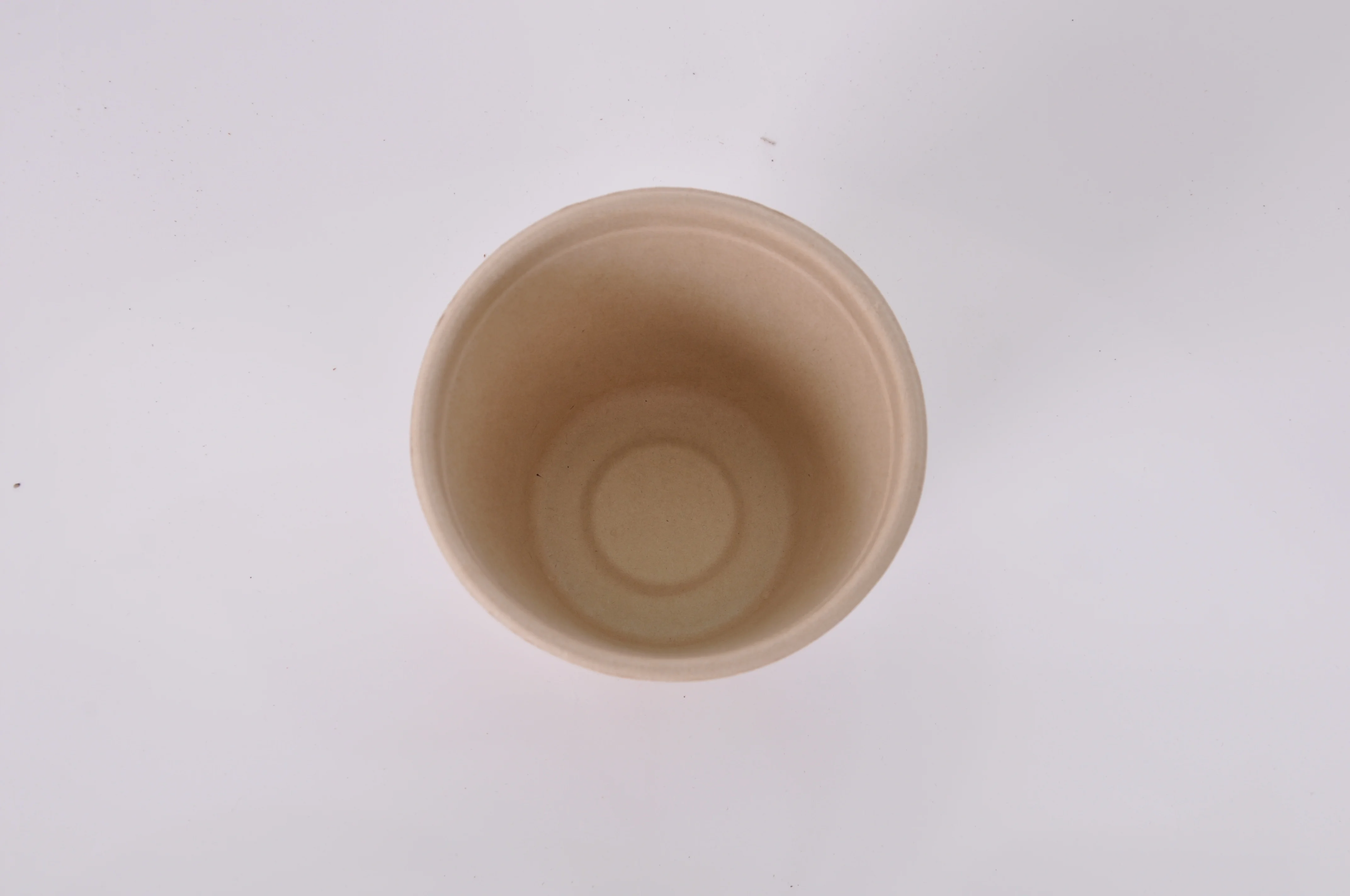 100% compostable biodegradable sugar cane pulp paper cup