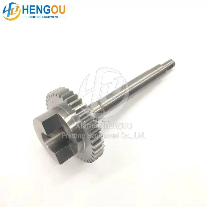 M2.030.510 Heidelberg SM74 water gear M2.030.510 38 tooth shaft water roller transmission gear_1