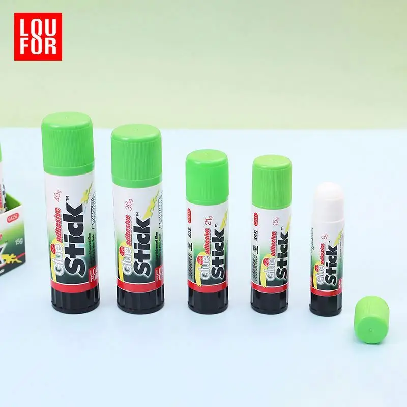 Factory direct colorful hot sale glue stick for students and office