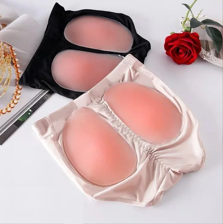 Hip Filling Body Shaper Women Silicone Padded Slimming Panties Enhancer Buttock False Butt Lift Gluteus Shapewear