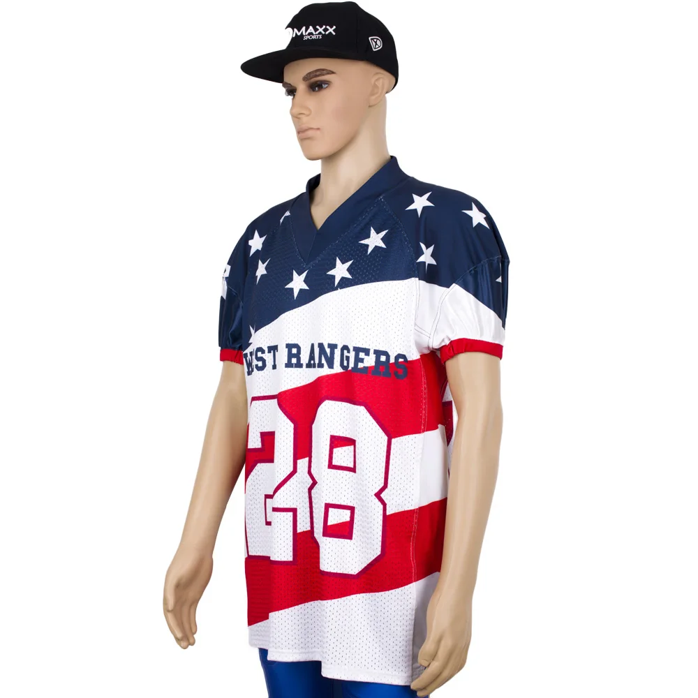 Молодежные мужские трикотажные изделия для американского футбола, дышащие спортивные костюмы для тренировок по футболу