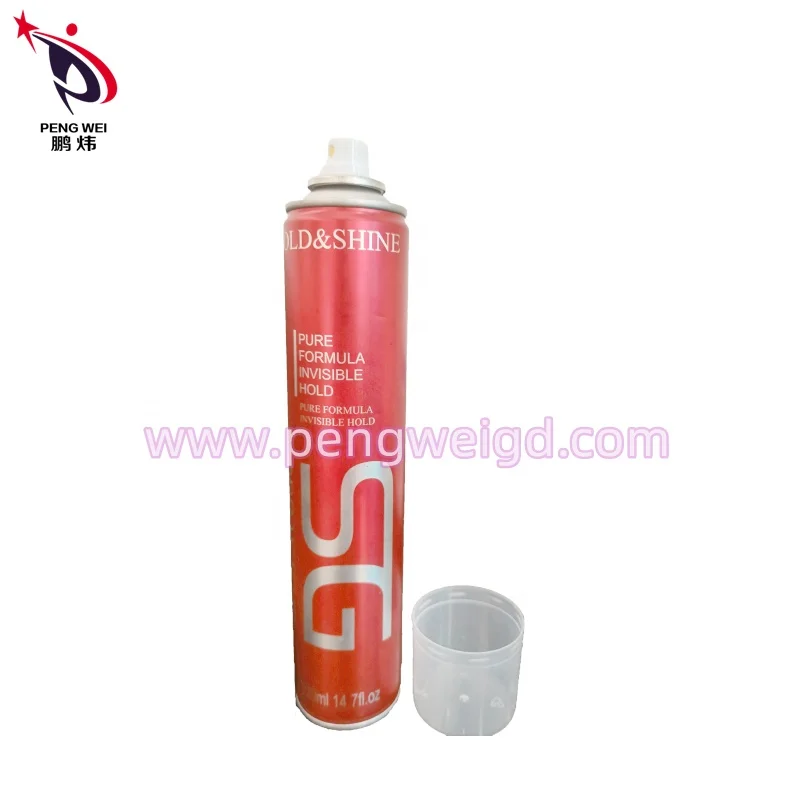 Wholesale Long lasting fragrance styling dry glue spray hair strong styling hair spray