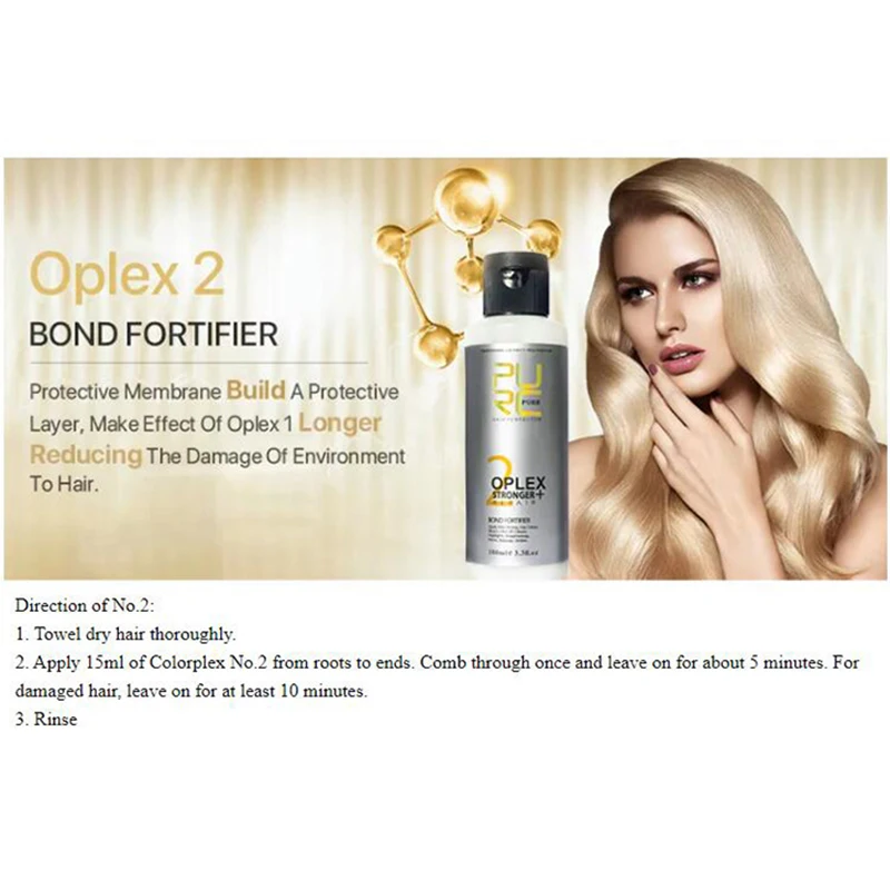 PURC Reconnect Damaged Hair Strengthen Hair Treatment Oplex Repair Hair Bond Set