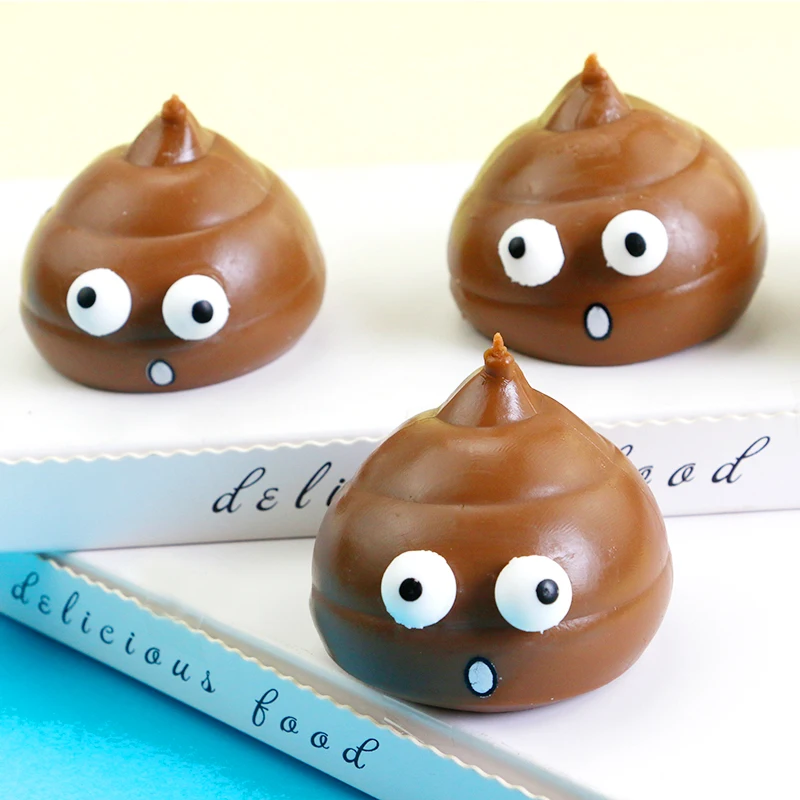 Hot Sale Adults Gag Gift Realistic Mischief Novelty Kids Toy Poop Halloween April Fools Day Poop Toy Simulated Spoof Toys