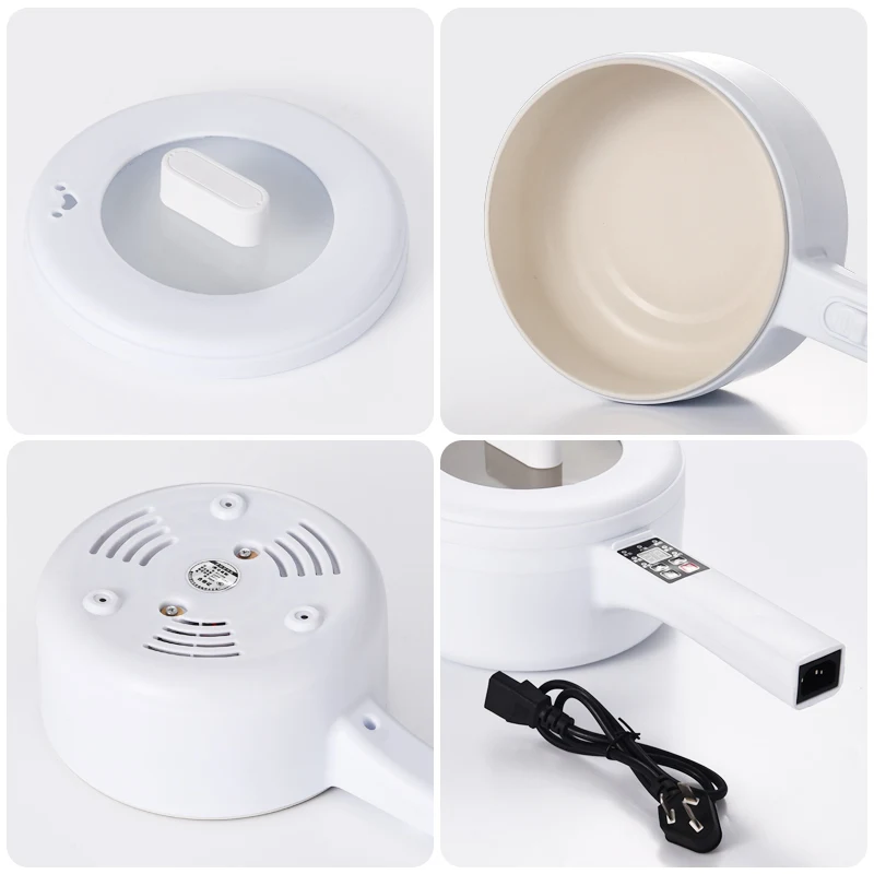 Yuedisi Multi-Function 20cm Electric Milk Soup Boiling Pot Electric Cooker with Steaming For Household