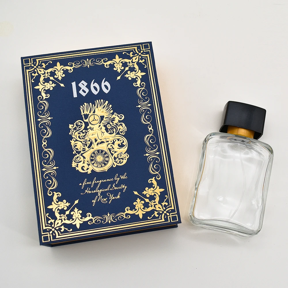 Customized book type cosmetics perfume magnetic makeup box full set of birthday gift makeup box