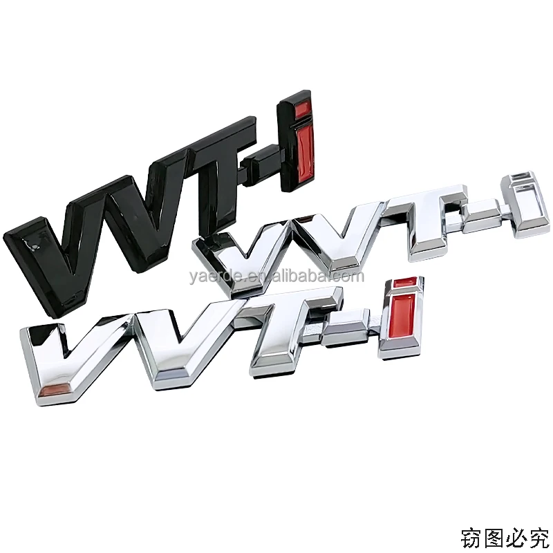For Toyota Corolla Vios VVTI car logo wholesale emblems famous car logos and funny Custom Made Car Emblems