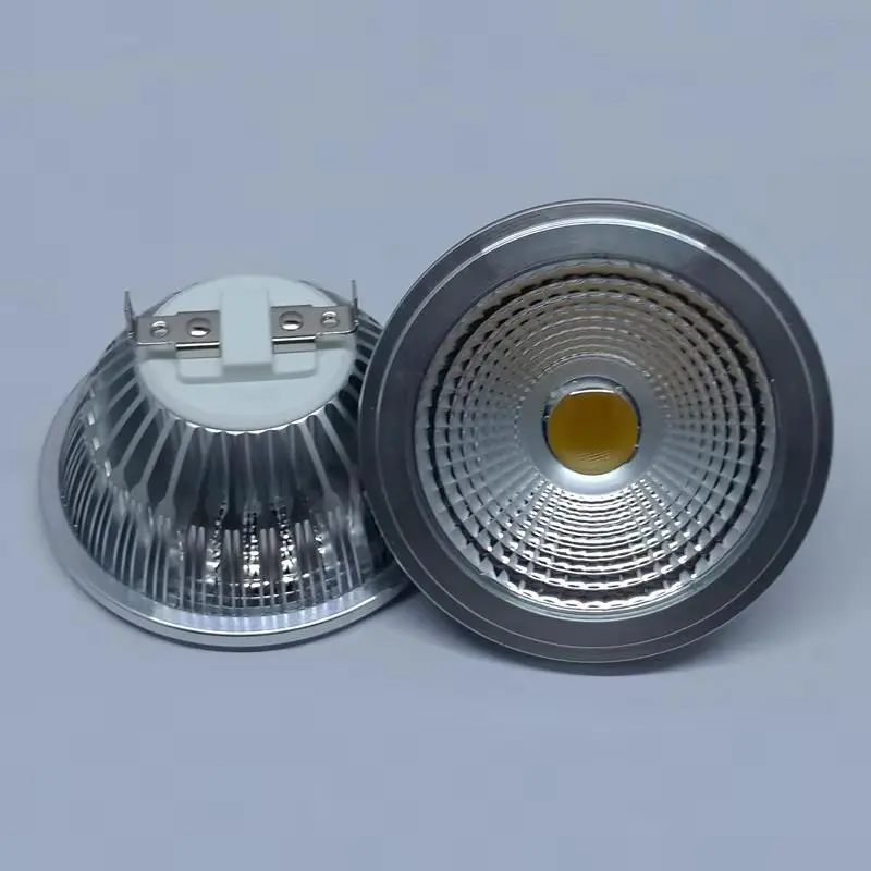 spotlight LED AR111 COB G53 GU10 E26 E27  85-265V LED light housing LED BULB LAMP high power led spotlig