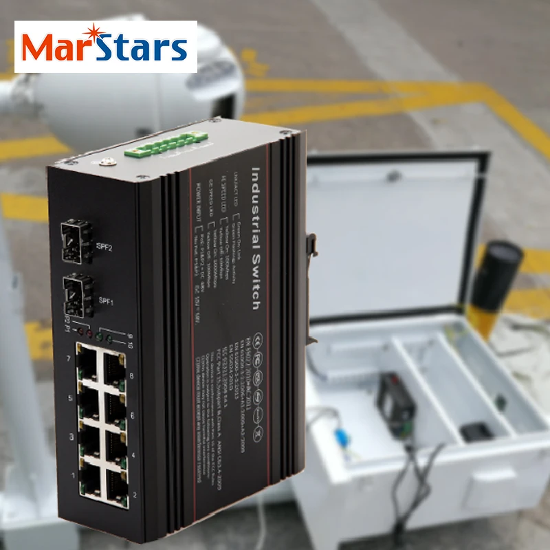 Wholesale High Quality 8 Optical Gigabit Industrial Manageable 3 Port Ethernet Olt Fiber Switch