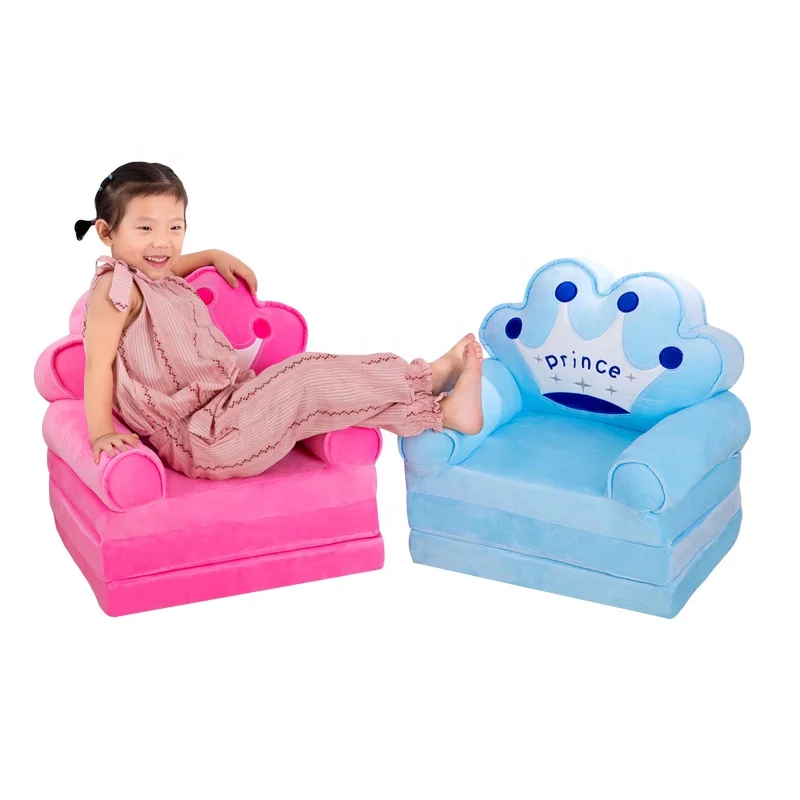 Multi-scenario Usage Three Layers Of Cartoon Folding Sofa Children Sofa Plush
