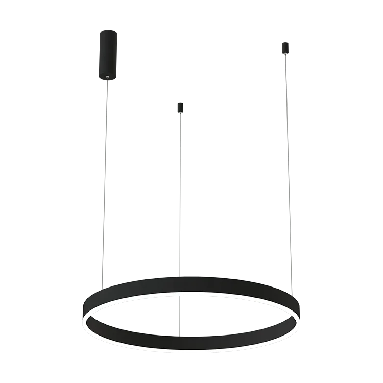 Modern Indoor Round Ring Shape Chandelier Home LED Circle Chandelier