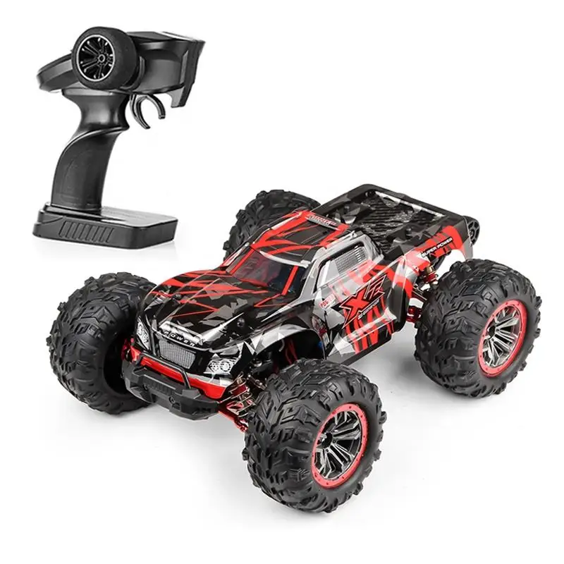 XLF F17P 2.4G 1/14 Remote Control 4x4 Monster Truck High Speed 80KM/H Brushless Alloy Off-Road Vehicle Expert Level Charging