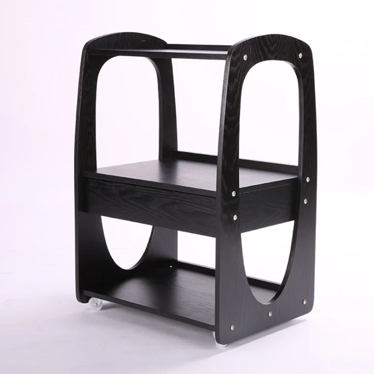Beauty Salon Equipment Trolley  salon wooden cart