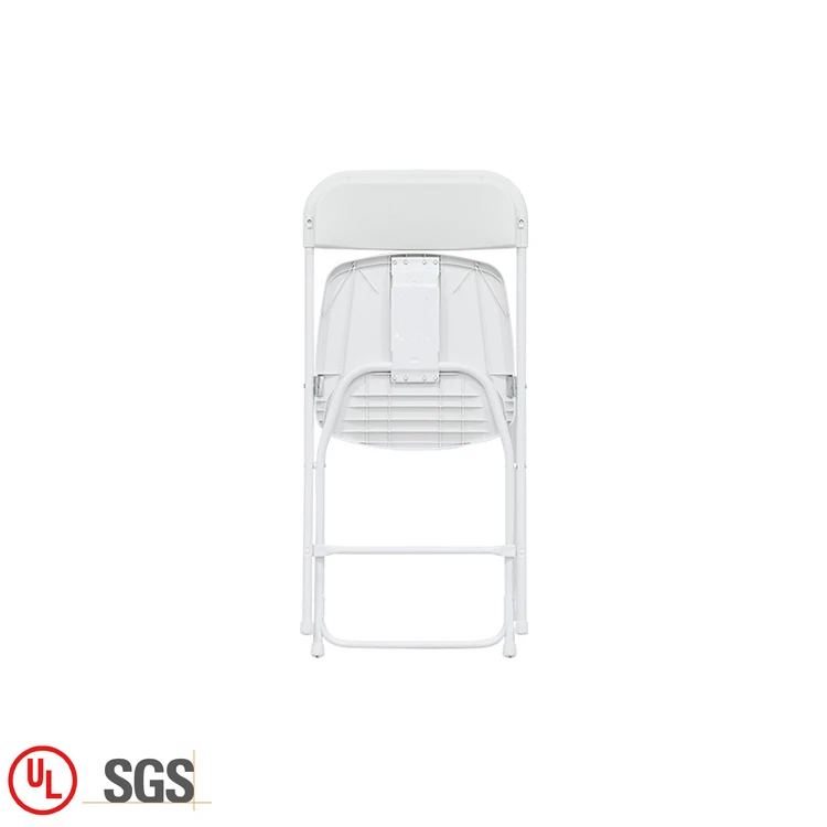 Living room cheap plastic folding chair modern HDPE outdoor white folding chairs for party