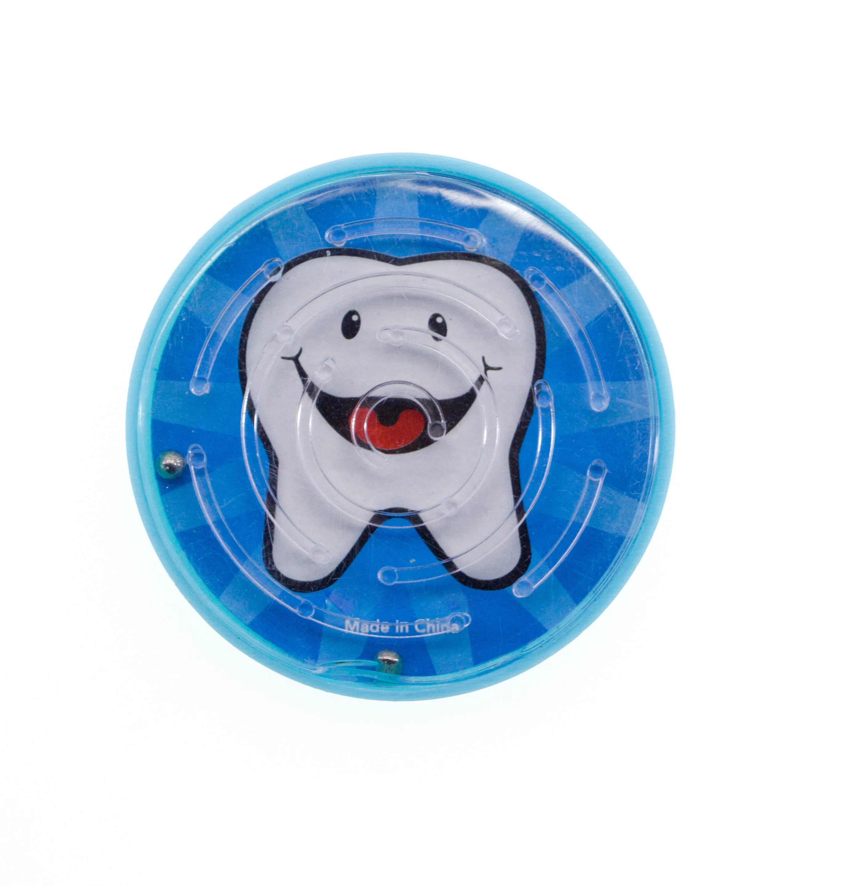Promotional dental gift  plastic maze game kids party favors