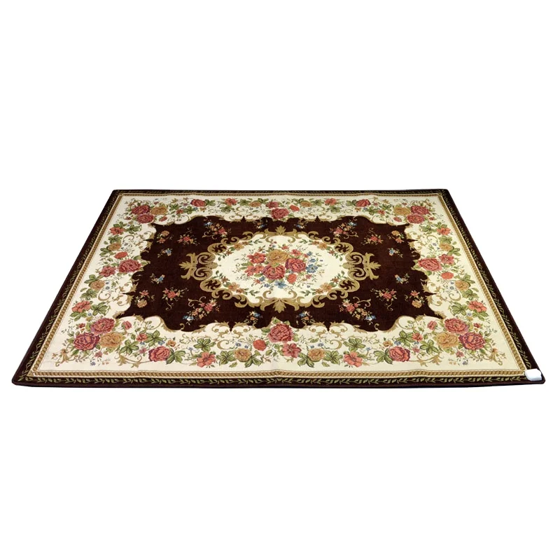 Graphene electric heating carpet foot mat bedroom living room mobile heating geothermal mat Chenille sofa mat