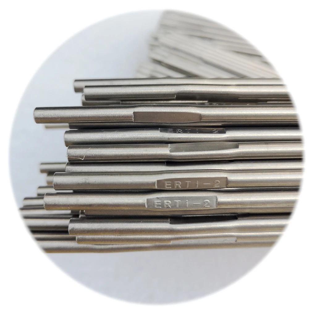 
Dia 2mm AWS A5.16 ERTi-2 Titanium straight welding wire 
