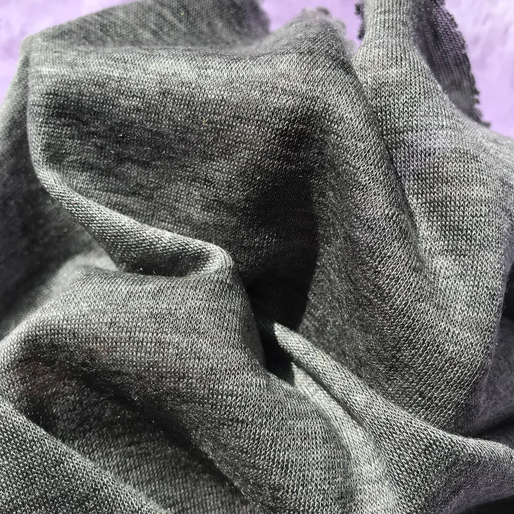 Ткань из смешанной мериносовой шерсти Tencel и мериносовая шерстяная ткань для футболок от производителя бесплатные образцы