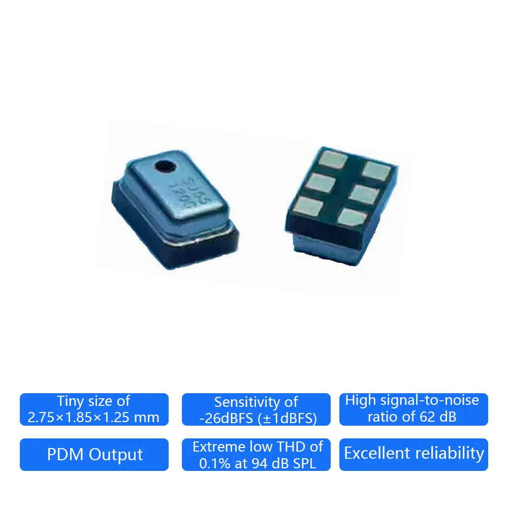 Микрофон MEMS 2662-2718-DT1Z1 цифровой