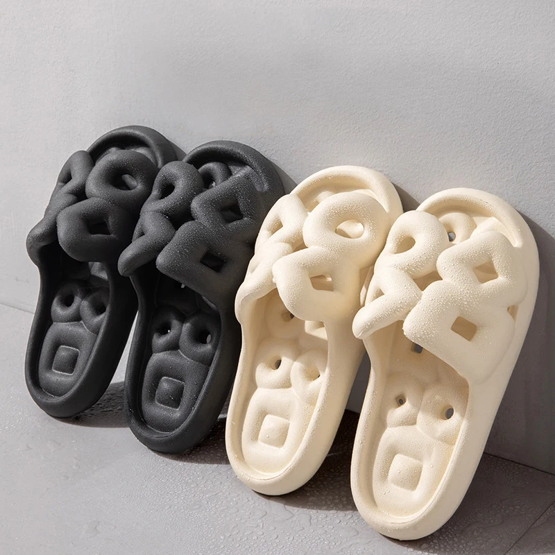 2023 Summer Unisex Household Indoor Ladies Slipper Non-Slip EVA Bathing Bathroom Eva Shower Slides Slippers