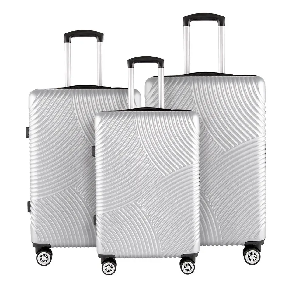 Classic 20+24+28inch 3 Pieces Wholesale Luggage Set Travel Trolley Suitcase Bag