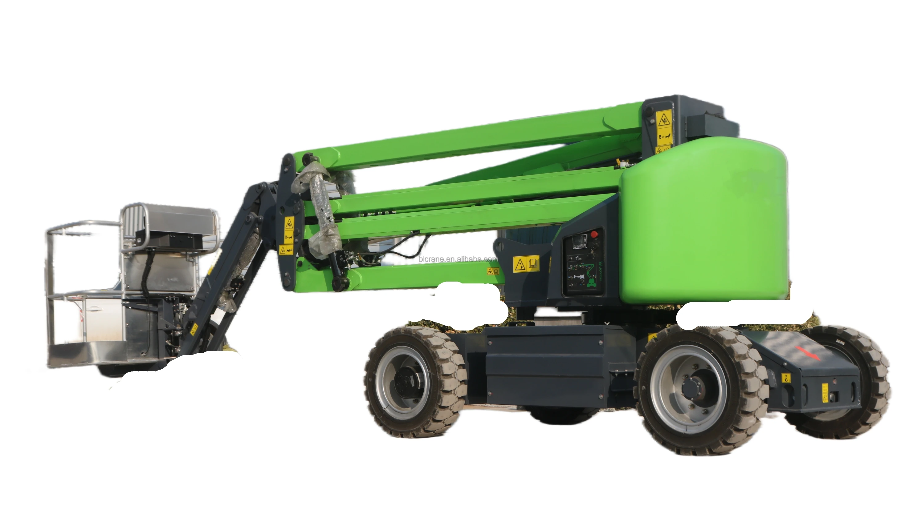 12m 16m self-propelled curved arm lifting platform Customizable hydraulic curved arm aerial working platform