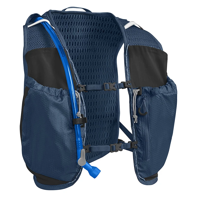 Custom Outdoor Trail Running Vest Hydration Pack Lightweight with Two TPU Water Bladders for Men Women Cycling Hiking