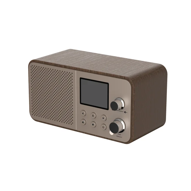 Valve Wooden Wood Portable Systems System Digital Speaker Home Radio