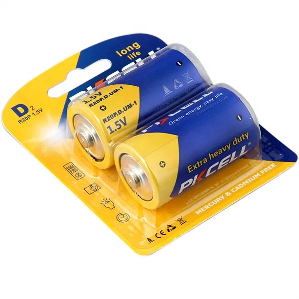 D size 1.5V SUM-1 R20P Super power carbon batteries primary dry battery