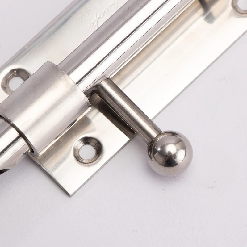 Hot Sale 6-12 inches Thickened stainless steel tower bolt heavy door latch Building materials and furniture accessories for door