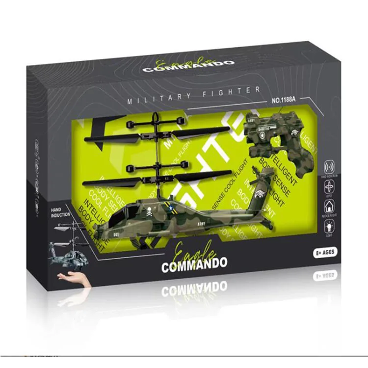 Educational Toys Model Helicopter Remote control aircraft sensing aircraft suspension gun remote control aircraft feel