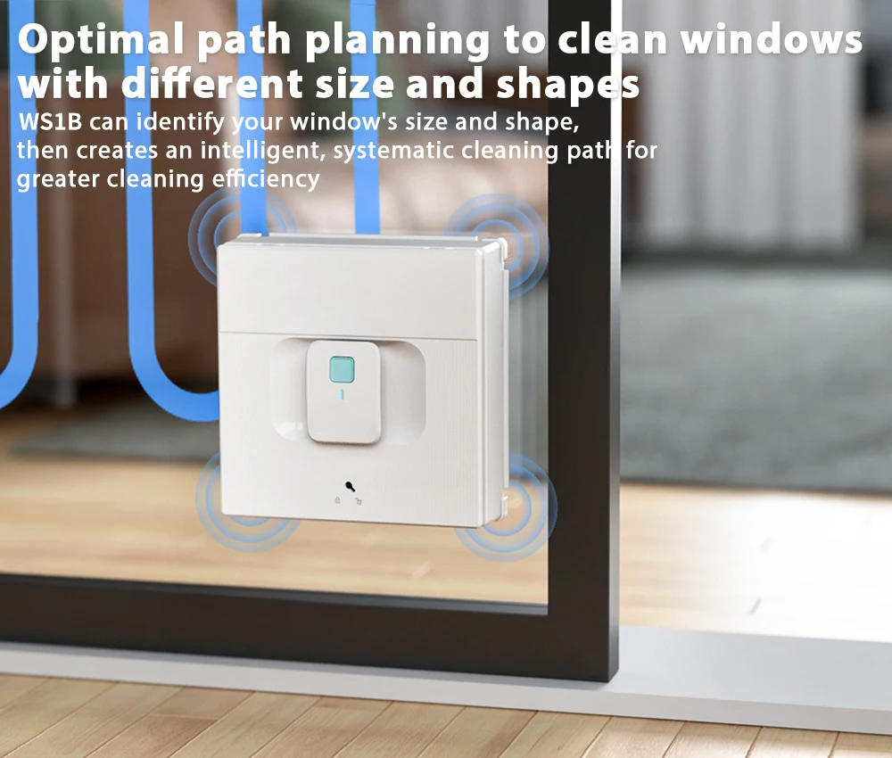 2024 Smart Automatic Washer Spray Window Glass Cleaning Robot Cleaner