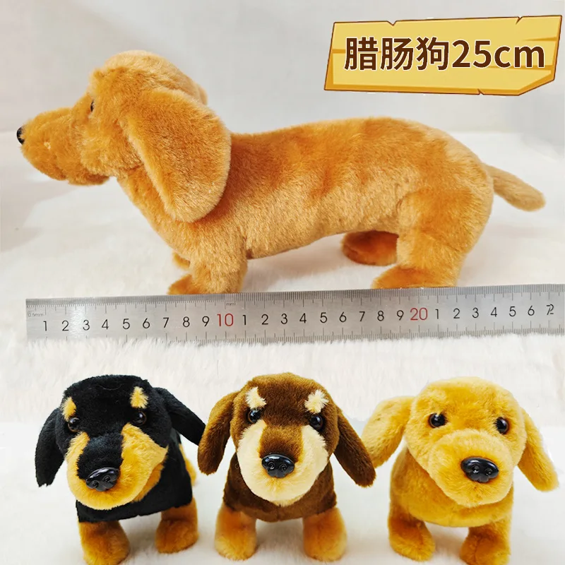 Custom Plush Soft Animal Toys Dog Stuffed Dachshund Doll For Kid Gift  Puppy Plush Toyscute Dachshund Dog Plusies Cartoon Doll