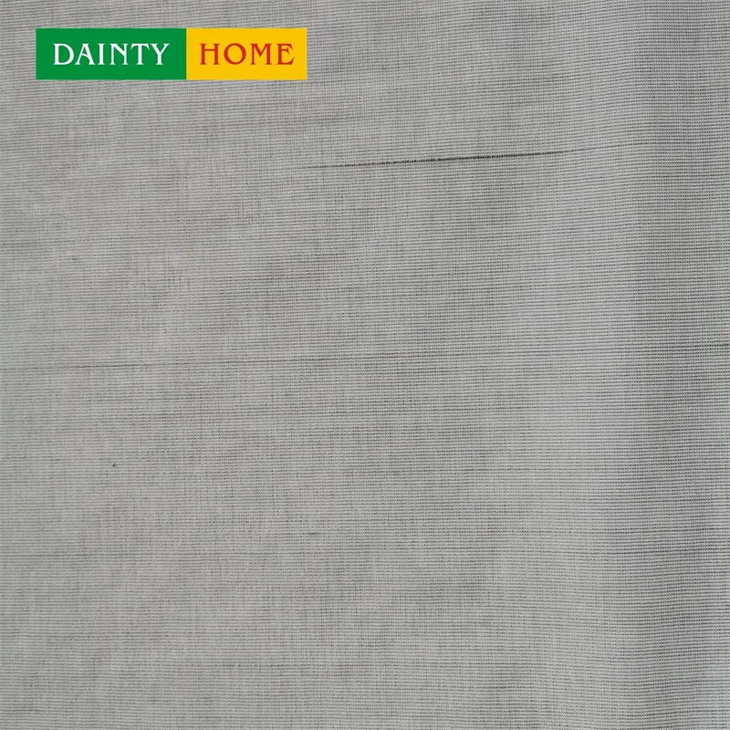 Wholesale new modern Warp knitted lace jacquard Fabric home door Bedroom white sheer curtains