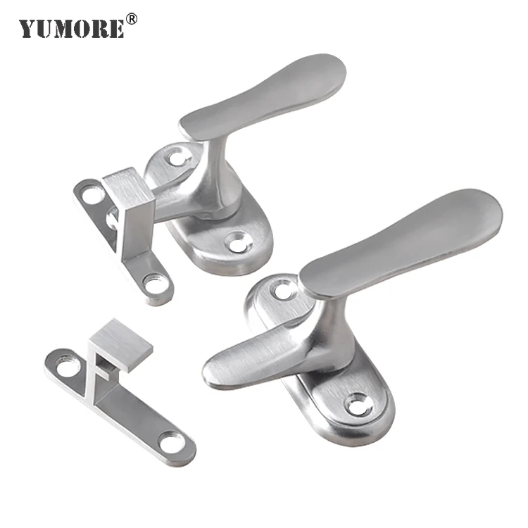 Hardware apartment 304 stainless steel interior bolt door latch lock gate latch safety flush bolt