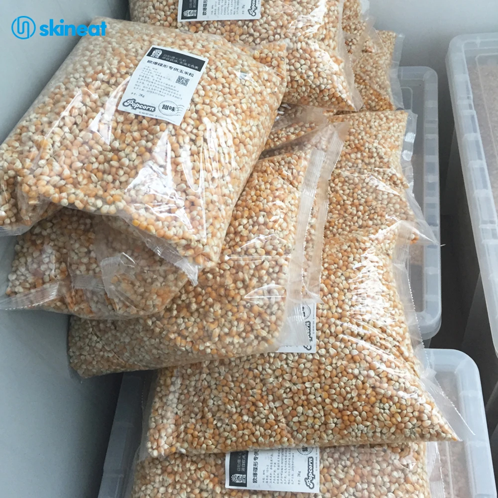 Popular Popcorn Making Machine Commercial Caramel Popcorn Vending Machine Hot Air Popcorn Machine with 2 Wheels