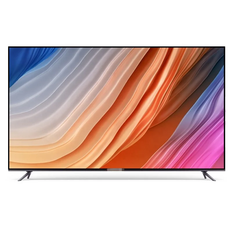 Most popular ready stock flat screen slim 4k UHD frameless toughened glass smart tv oled panel tv 55 inch led lcd television