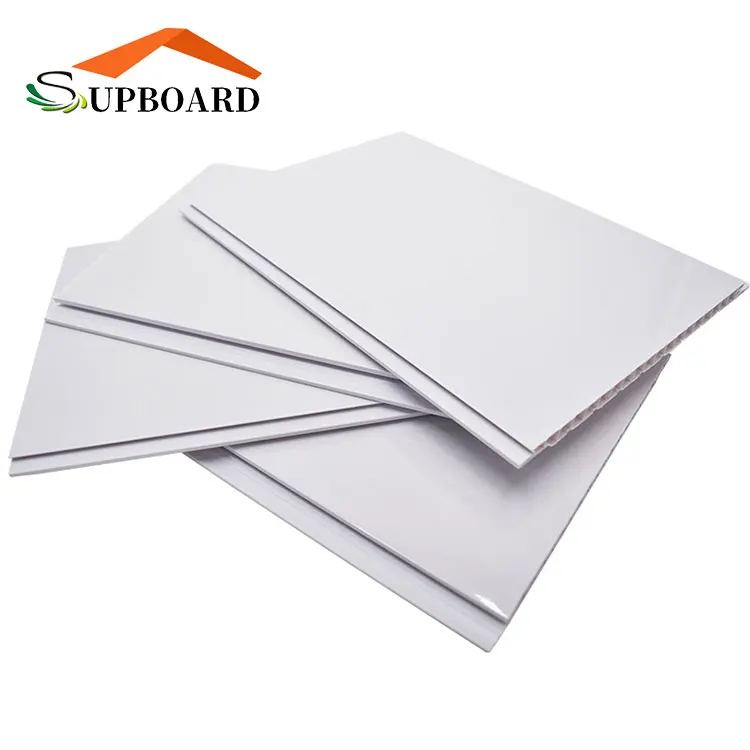 White Gloss Modern Design Pvc Ceiling Panel Models For Indoor