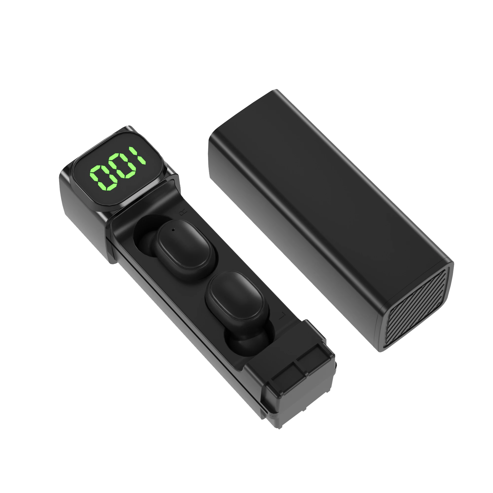 BQC-01 Headphones Digital Display Touch 5.0 Wireless Earphone TWS Sport Handsfree Audifonos Earbuds Ear Phone